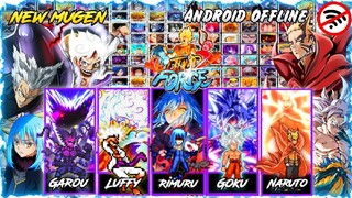 JUMP FORCE ULTIMATE STARS MUGEN V5 ANDROID| GAME BVN MUGEN TERBARU