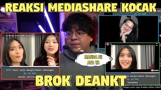 BAY DE WAI AMANDA JKT48 WKWK❗| Reaksi Mediashare Kocak Bro DEANKT❗PART 18❗