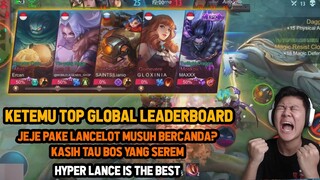 UDAH LAMA GA PAKE LANCELOT LANGSUNG KETEMU TOP GLOBAL LEADERBOARD , HAJAR!! - Mobile Legend