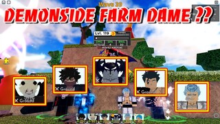 Sử Dụng Demonside 6 Sao Farm Damage Và Lên Được Wave 80 ? | ALL STAR TOWER DEFENSE