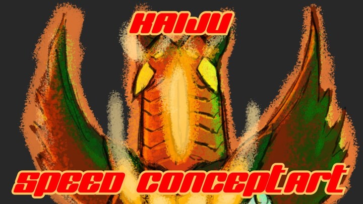 Mugen Chaos Pandon - Ultraman Kaijuu Concept Design Speed Art