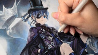 [Gambar]Menggambar Ciel - Black Butler