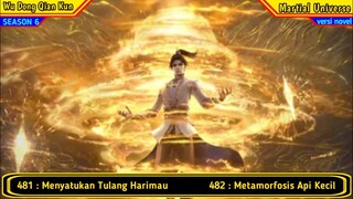 METAMORFOSIS API KECIL. #481-482 Wu Dong Qian kun