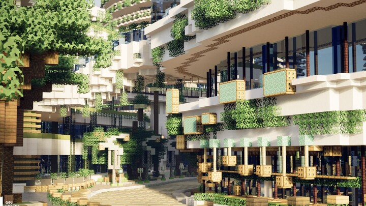 Minecraft Forest City: A Five-Star Home for Steve