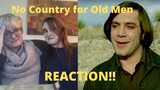 "No Country For Old Men" REACTION!! This guy is super scary...