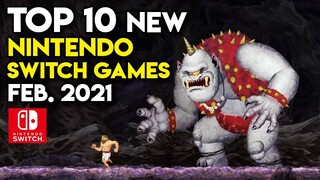 Top 10 NEW Nintendo Switch Games of February 2021 (Part 1)