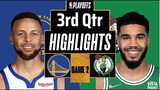 Golden State Warriors vs Boston Celtics 3rd Qtr Game 2 Highlights | June 5 | 2022 NBA Playoffs