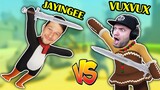 VuxVux vs @Jayingee! | Human Fall Flat
