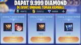 MOONTON BAGI-BAGI 9.999 DIAMOND DI EVENT UNDANG TEMAN KEMBALI - FREE PLAYER AUTO JADI SULTAN!