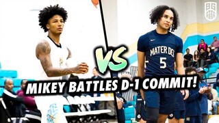 Mikey Williams GOES AT RIVAL D-1 Point Guard in a HEATED Matchup! HS Rivals Go to the Final Shot!