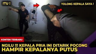 🔴 1379- NGILU ! KEPALA PRIA INI HAMPIR PUTUS DITARIK POCONG PART 1