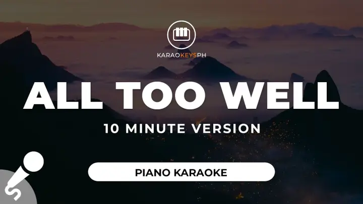 All Too Well (10 Minute Version) - Taylor Swift (Piano Karaoke)