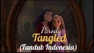 RAPUNZEL PENGEN IKUT AUDISI DANGDUT!! TANGLED [FANDUB INDONESIA PARODI]