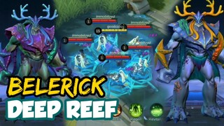 BELERICK DEEP REEF | SPECIAL SKIN | NEW COLORED SKIN | MOBILE LEGENDS