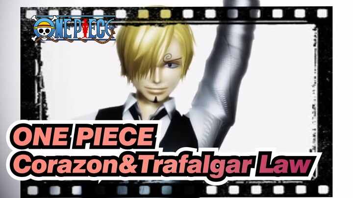 ONE PIECE|【MMD】Suspect the dark side of Corazon&Trafalgar Law