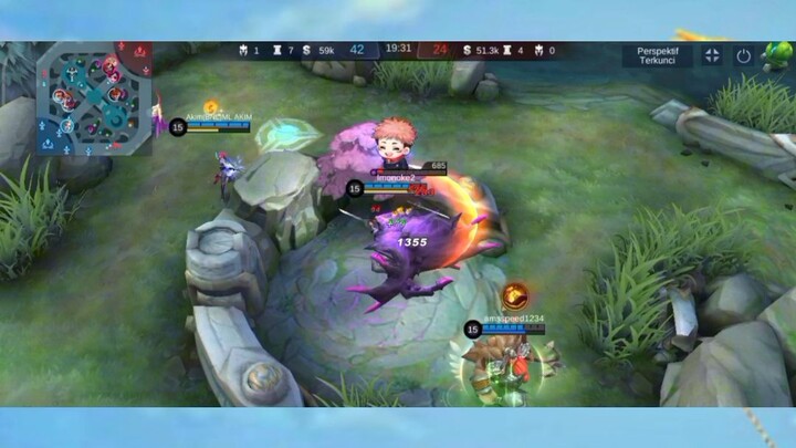 Mlbb ImonokeGaming Fanny Solo Gameplay Photato 🥔 Phone