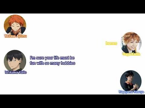 Haikyuu VAs meet Haikyuu stage play actors (eng sub)