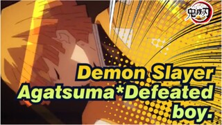 Demon Slayer|【MAD】Agatsuma Zenitsu*Defeated boy._B