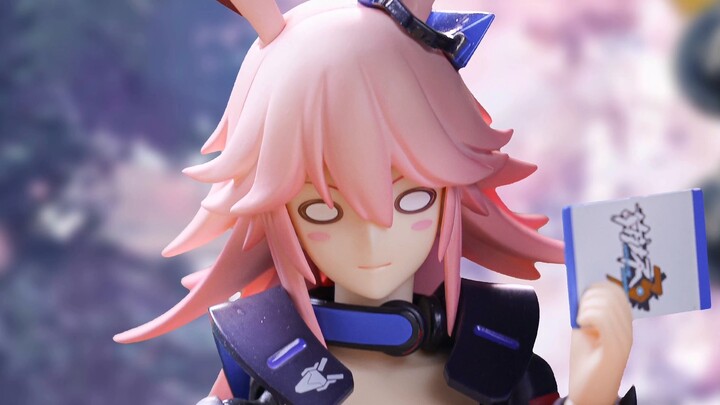 Cahaya Domestik! Pakaian Dewi APEX Honkai Impact 3 Yae Sakura·Jangan Lupakan Mainan Bergerak Amway