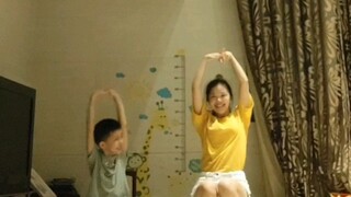Take my advice, don't let your brother see you dancing (a cover dance of the protagonist that sounds