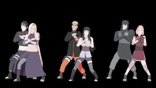 shape of you【NARUTO MMD】NARUHINA*SASUSAKU*SAIINO