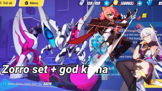 Honkai impact 3_#1_Zorro set với god kiana liệu có ok ??