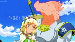 Shining Saber Picks Up Cayna Like a Princess - Leadale no Daichi nite Ep 9
