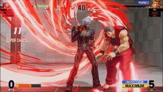 KOF15　チャンピオン　K´　上手すぎる…１２Hit６割コンボ　スタイリッシュコンボ