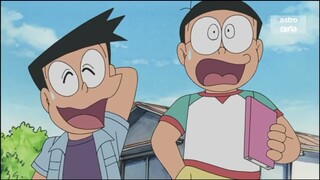 Doraemon bahasa melayu - keluarga Nobita terperangkap