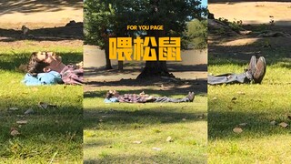 松鼠也来吃人体🍣了‼️🐿️