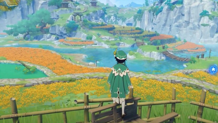 [เก็นชินอิมแพกต์|cc熟肉] ผู้เล่นต่างชาติอยากอยู่ในหมู่บ้าน Qingce ทัศนียภาพและดนตรีเกินคำบรรยาย