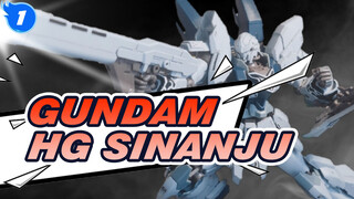 Gundam|[Assembling]HG Sinanju---The rich PC represents the backbone of the pilot machine_1