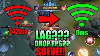 HOW TO FIX LAG, HANG, | MOBILE LEGENDS BANG BANG mlbb 2022