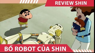 Review Phim Shin Movie 22 , Bố Robot Của Ku-Shin  , Review cậu bé bút chì đặc bi