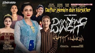 Daftar pemain dan karakter film horor Danyang wingit jumat kliwon 2025