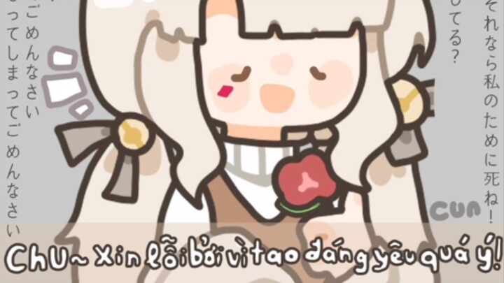 Fanart nhưng vì tôi lười nên tô trên máy và không chịu tô hết