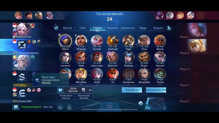 Duo Ranked Bareng Pro Player