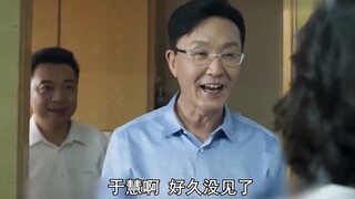 Wife frantically smokes D at home; husband, a drug enforcement officer, calmly cleans up the mess as
