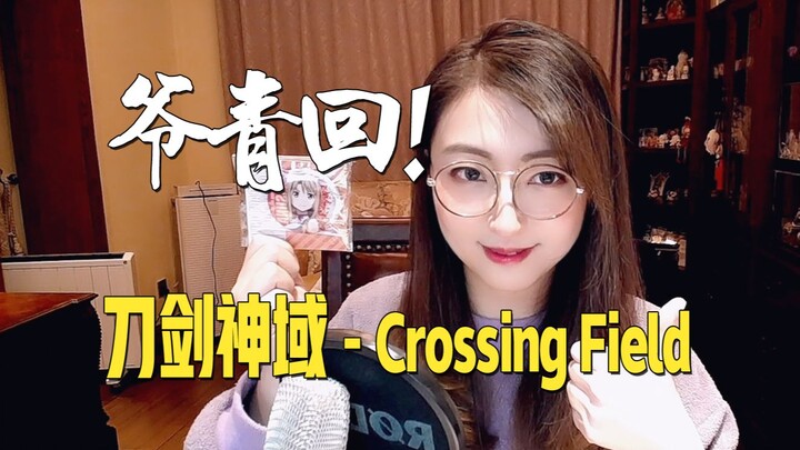 刀剑神域！《Crossing Field》【小五沉沉沉之经典动画游戏歌曲翻唱89号弹】