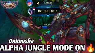 BUFF AMAN, TURTLE AMAN, KILL AMAN🔥 ALPHA JUNGLE MODE ON