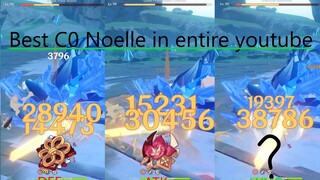 C0 noelle ATK vs DEF comparison | BEST C0 build