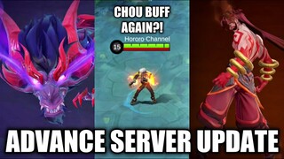 NEW HERO SUYOU CHOU BUFF AGAIN FINISHED YU ZHONG LING AND YIN | ADVANCE SERVER UPDATE