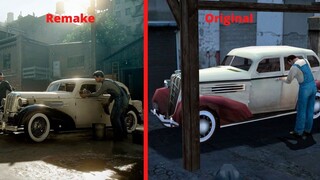 (MAFIA Trilogy) - Mafia 1 Remake Vs Original Graphics Comparison