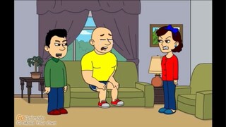 Caillou Takes Steroids And Gets Grounded