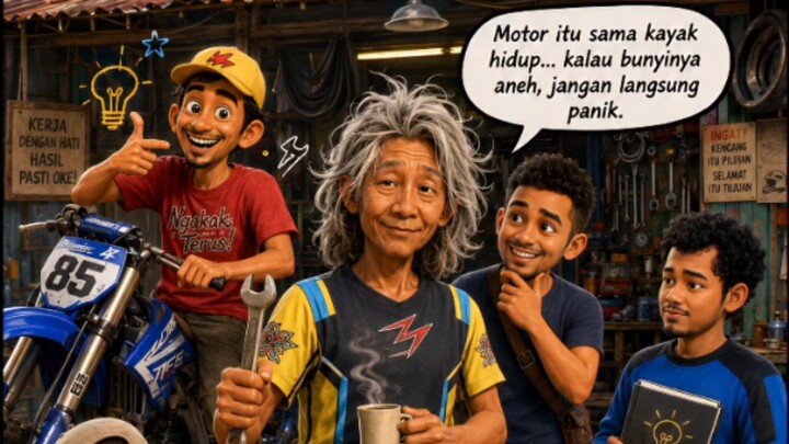 bengkel Eco Jaya Si bijak aneh