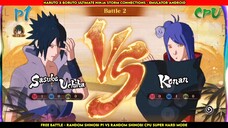 Sasuke Uchiha VS Konan - Naruto Storm Connections Android gameplay