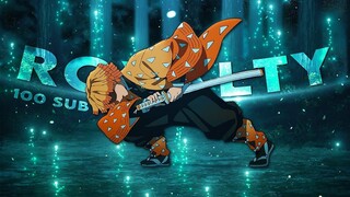 善逸:“即使只会一招，杀你也绰绰有余”【高燃/踩点/鬼灭之刃】