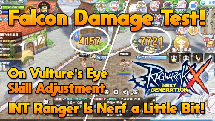 INT Ranger Is Also Being Nerf, Tested Blitz Beat With & Without Vultures Eye [ROX]
