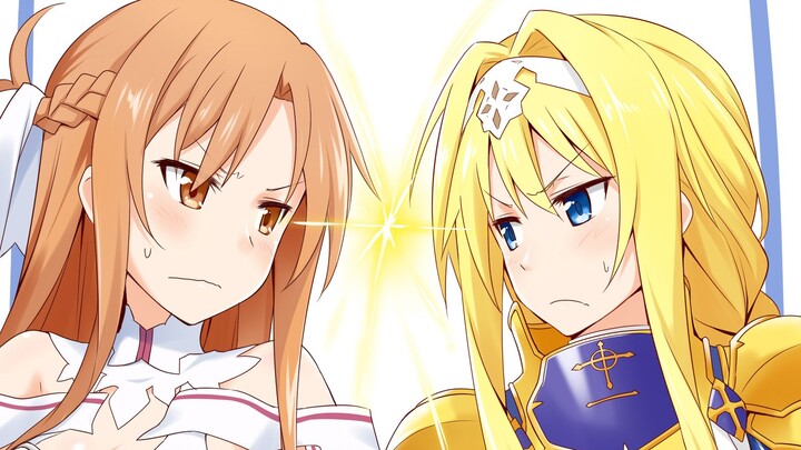 [MAD60fps Sword Art Online] Ten years of swords, high-burning reappearance.