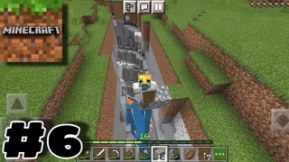 Minecraft Pocket Edition NEW UPDATE Survival Mode Gameplay Part 6 - Jump Into Ravine!!!